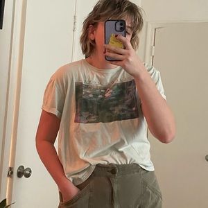 monet lily pads art t shirt | target